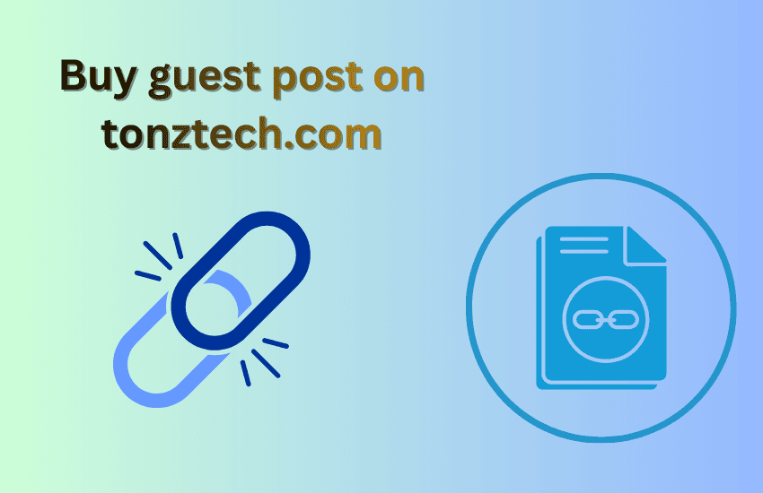 Buy guest post on tonztech.com